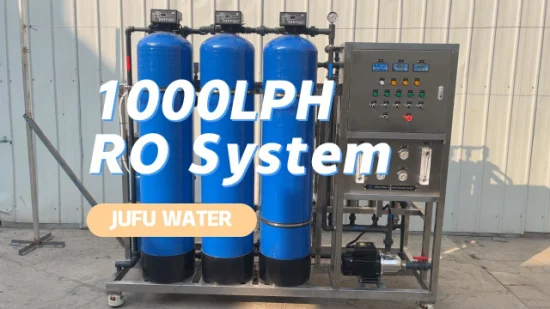 1000lph RO Umkehrosmose Trinkwasseraufbereitungsanlage Wasserfiltersystem Wasseraufbereitungssystem Wasserfilter Reinwasserherstellungsmaschine