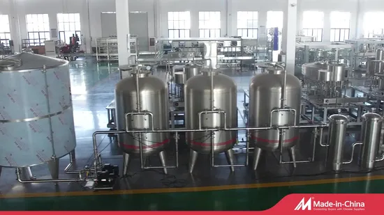 Wasseraufbereitungsanlage für Trinkwasser